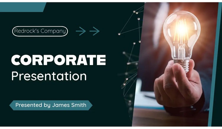Company overview presentation examples and templates