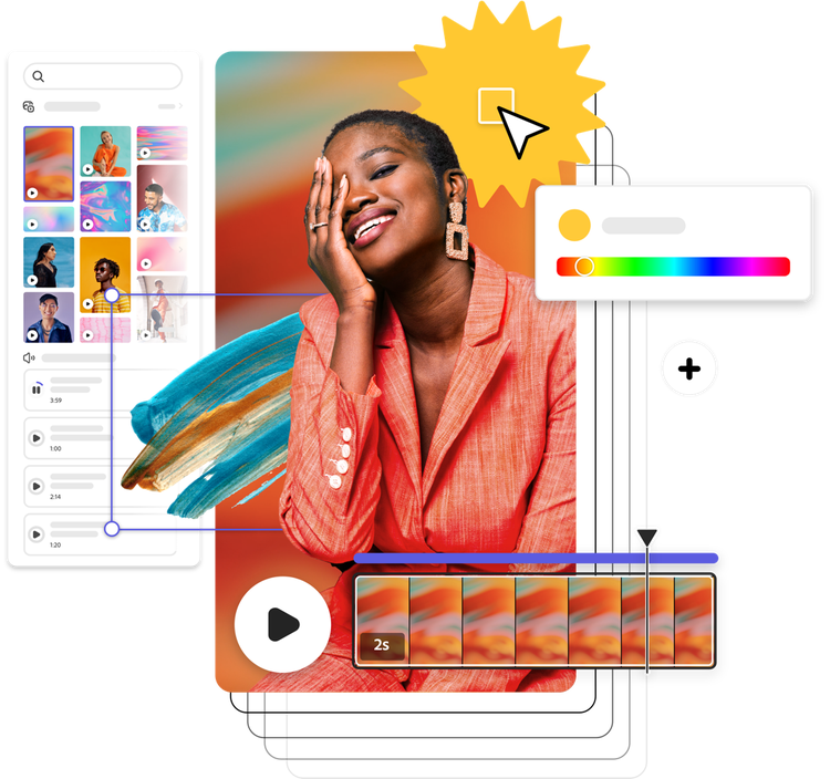 Optimising social media visual content | Adobe Express
