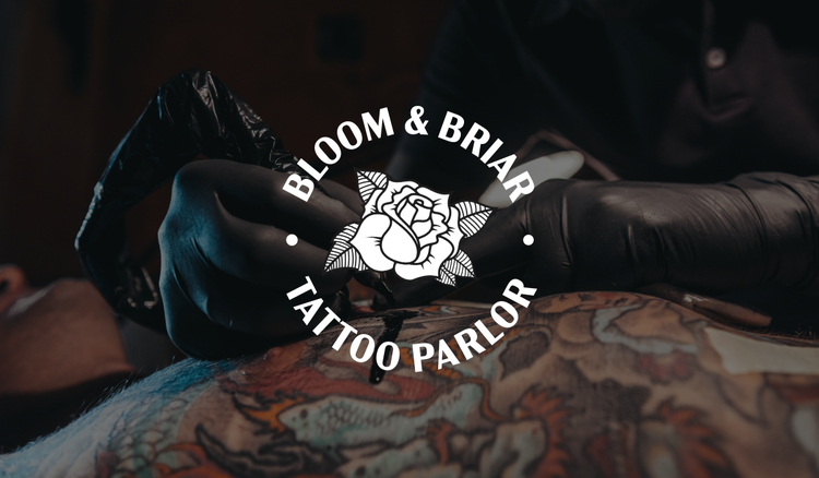 Tattoo shop logo design: Ideas to ink your brand.