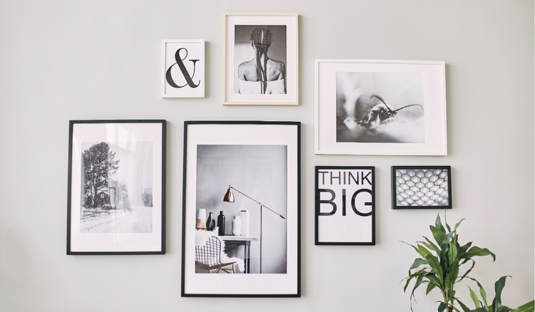How to measure picture frame sizes