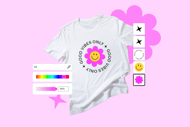 Free T-shirt mockup: Make your own design | Adobe Express
