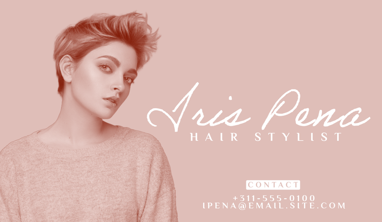 How to launch and promote a hairdressing business with Adobe Express