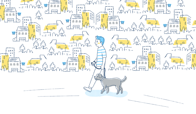 How to start and promote your dog walking business with Adobe Express