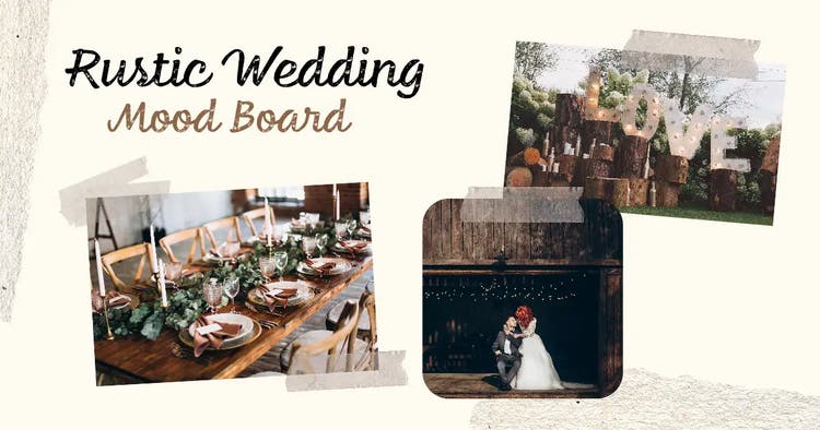 How to create a wedding mood board