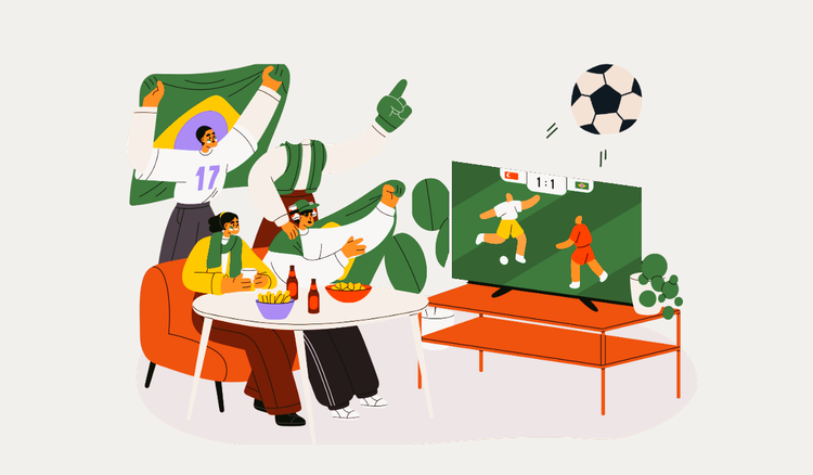 How to organise a football watch party