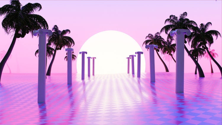 What is vaporwave? Tips for vaporwave design | Adobe Express