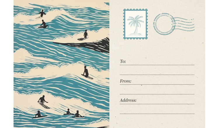 How to write a postcard: simple ideas for personal messages