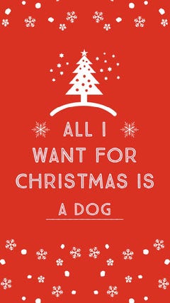 red and white all I want for christmas instagram story