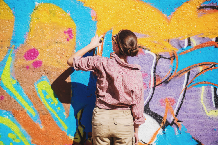 Empowering street art examples | Adobe Express