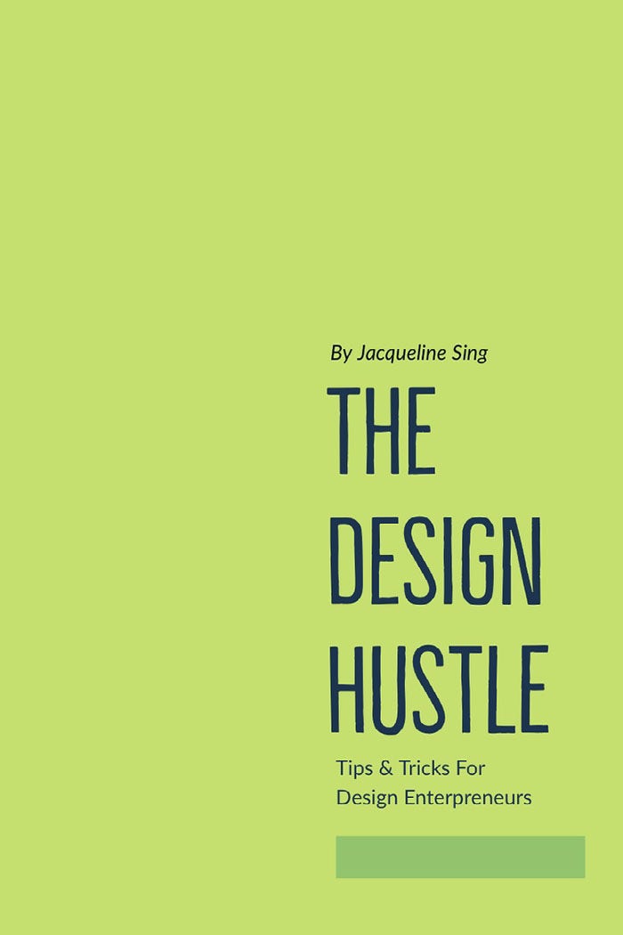 Green and Blue The Design Hustle Book Cover Book Cover Ideas