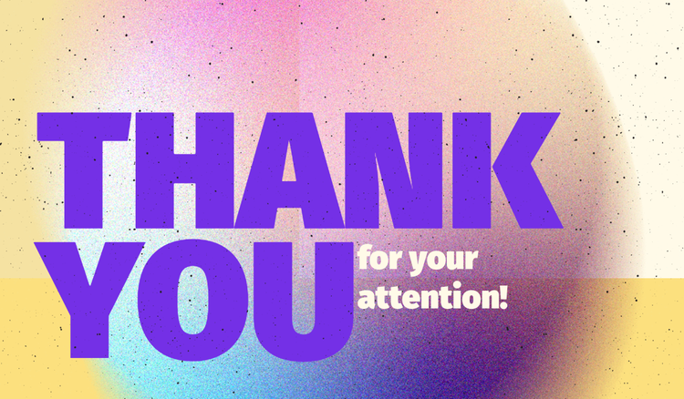 How to create the perfect thank-you slide