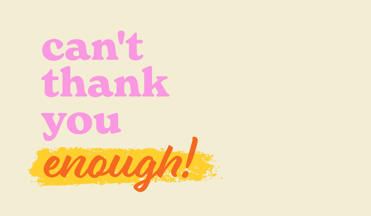 Thank you card messages