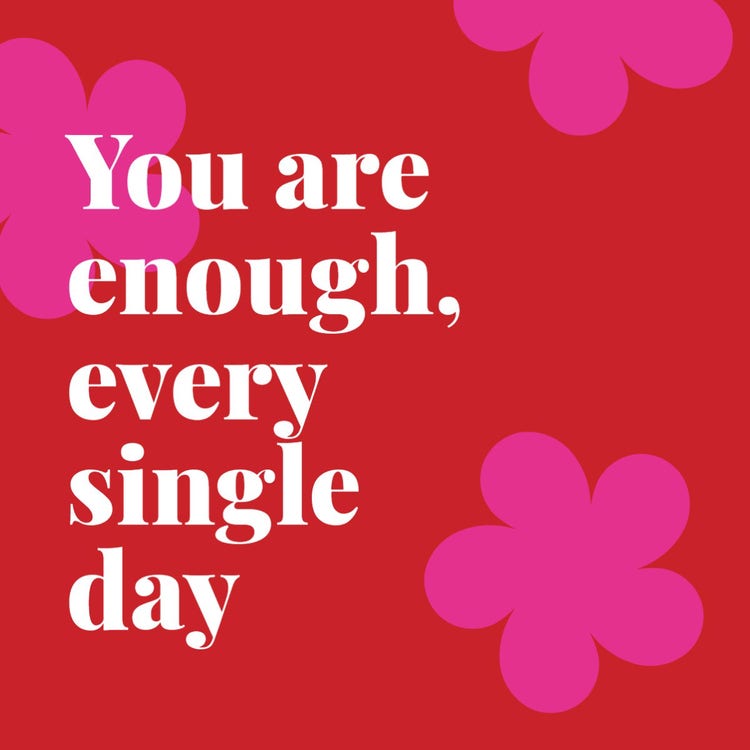 Pink & Red Quote Instagram Square Post