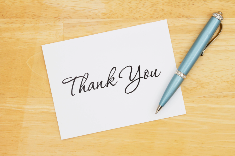 Example thank you messages | Adobe Express