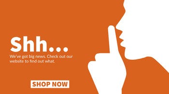 Orange and White Special Offer Ad Twitter Banner Twitter Image Size