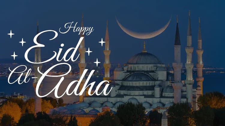 For the feast of breaking the fast: Eid Mubarak wishes