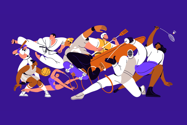 Bring together sports marketing and competition with Adobe Express