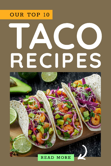 Beige & Green Taco Recipes Photo Blog Pinterest Post