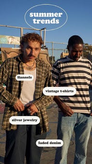 White Summer Trends Instagram Story