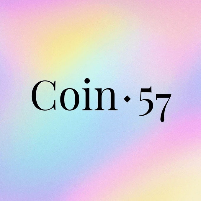 Gritty Holographic Trendy Numbers Logo