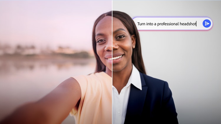 Edit photos with AI using Adobe Express Photos AI Assistant