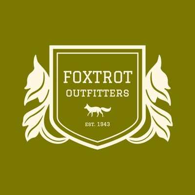 Traditional Green and Cream Logo