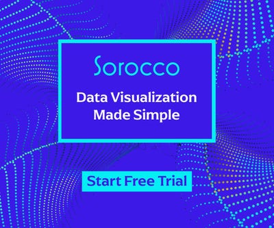 Blue & Neon Green Abstract Data Web Banner