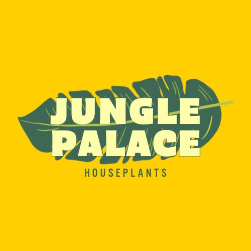 Yellow Jungle Palace Houseplants Logo
