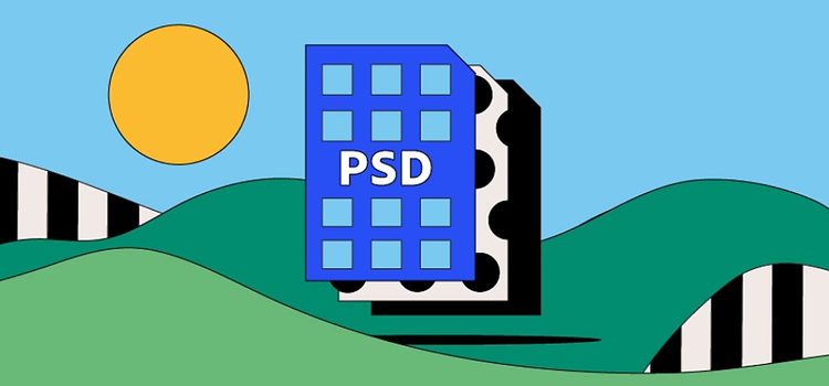 PSD file image, Picture