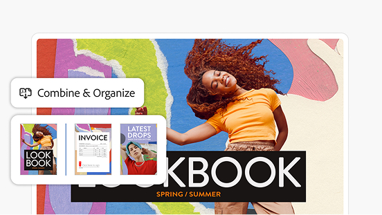 Organize and reorder pages.