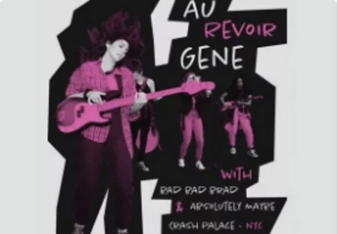 Một poster mang phong cách punk rock.