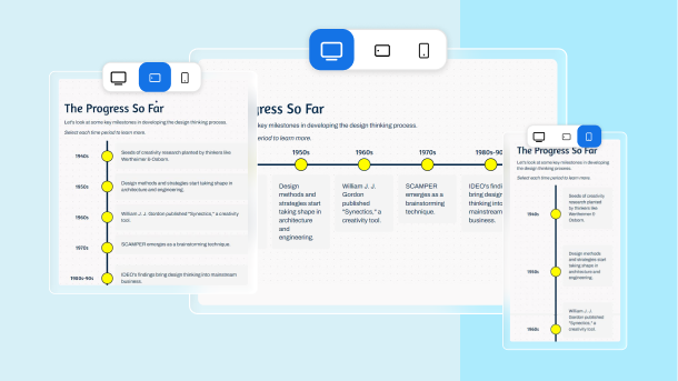responsive text blocks